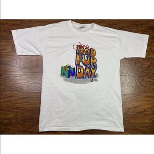 Vintage conkers bad fur day shirt